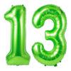 Balon folie cifra aniversare 13 ani