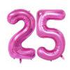 Balon folie cifra aniversare 25 ani
