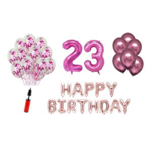 Set Happy birthday Roz aniversare 23 ani