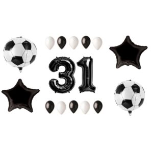 Cadou Set baloane Orbz tematica fotbal aniversare 31 ani