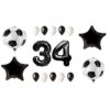 Cadou Set baloane Orbz tematica fotbal aniversare 34 ani