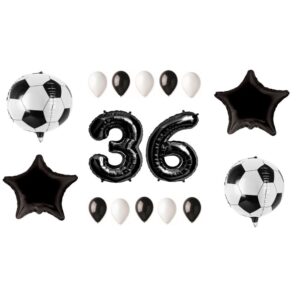 Cadou Set baloane Orbz tematica fotbal aniversare 36 ani