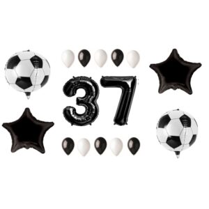 Cadou Set baloane Orbz tematica fotbal aniversare 37 ani