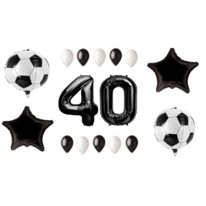 Cadou Set baloane Orbz tematica fotbal aniversare 40 ani