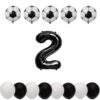 Cadou Set baloane tematica fotbal aniversare 2 ani