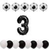 Cadou Set baloane tematica fotbal aniversare 3 ani