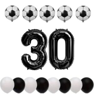 Cadou Set baloane tematica fotbal aniversare 30 ani