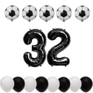 Cadou Set baloane tematica fotbal aniversare 32 ani