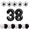 Cadou Set baloane tematica fotbal aniversare 38 ani