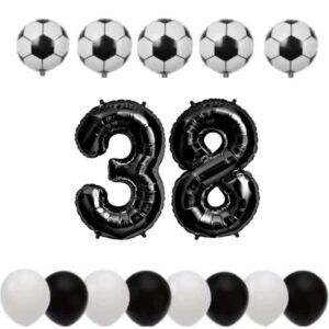 Cadou Set baloane tematica fotbal aniversare 38 ani