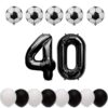 Cadou Set baloane tematica fotbal aniversare 40 ani