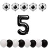 Cadou Set baloane tematica fotbal aniversare 5 ani