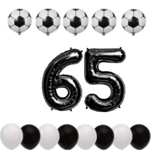 Cadou Set baloane tematica fotbal aniversare 65 ani