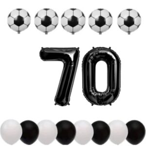 Cadou Set baloane tematica fotbal aniversare 70 ani
