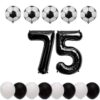 Cadou Set baloane tematica fotbal aniversare 75 ani