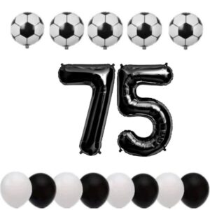 Cadou Set baloane tematica fotbal aniversare 75 ani