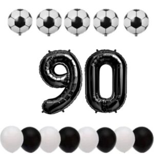 Cadou Set baloane tematica fotbal aniversare 90 ani