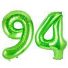 Balon folie cifra aniversare 94 ani ,culori variate, Domi Party & Gifts 23 Balon folie cifra aniversare 94 ani