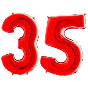 Balon folie cifra aniversare 35 ani