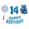 Cadou Set baloane Happy Birthday 14 ani