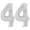 Balon folie cifra aniversare 44 ani ,culori variate, Domi Party & Gifts 23 Balon folie cifra aniversare 44 ani
