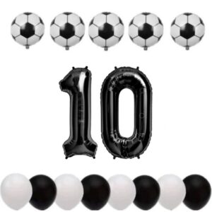 Cadou Set baloane tematica fotbal aniversare 10 ani