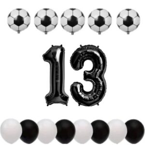 Cadou Set baloane tematica fotbal aniversare 13 ani