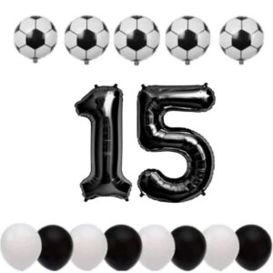 Cadou Set baloane tematica fotbal aniversare 15 ani