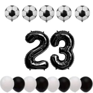 Cadou Set baloane tematica fotbal aniversare 23 ani