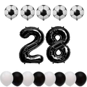 Cadou Set baloane tematica fotbal aniversare 28 ani