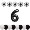 Cadou Set baloane tematica fotbal aniversare 6 ani