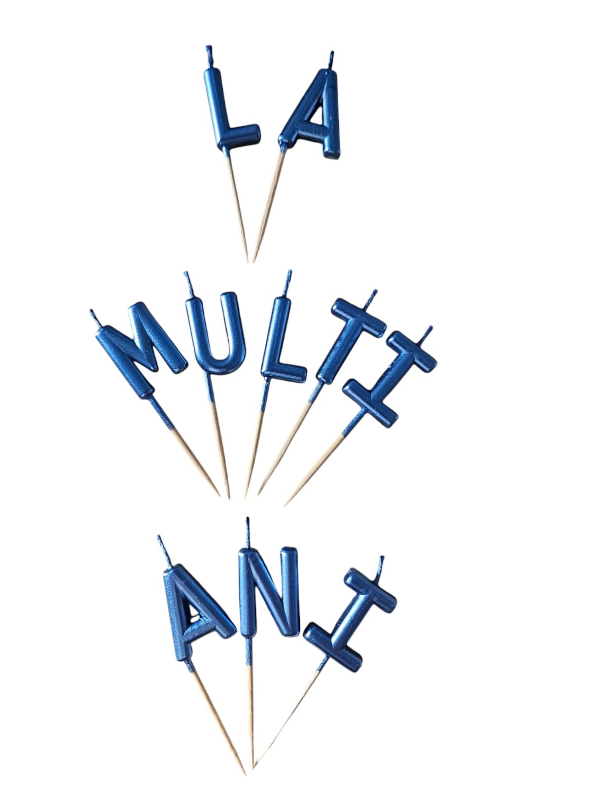 Lumanare de tort, La multi ani, Albastru 2 WhatsApp Image 2024 04 19 at 08.26.49 b8ee0866